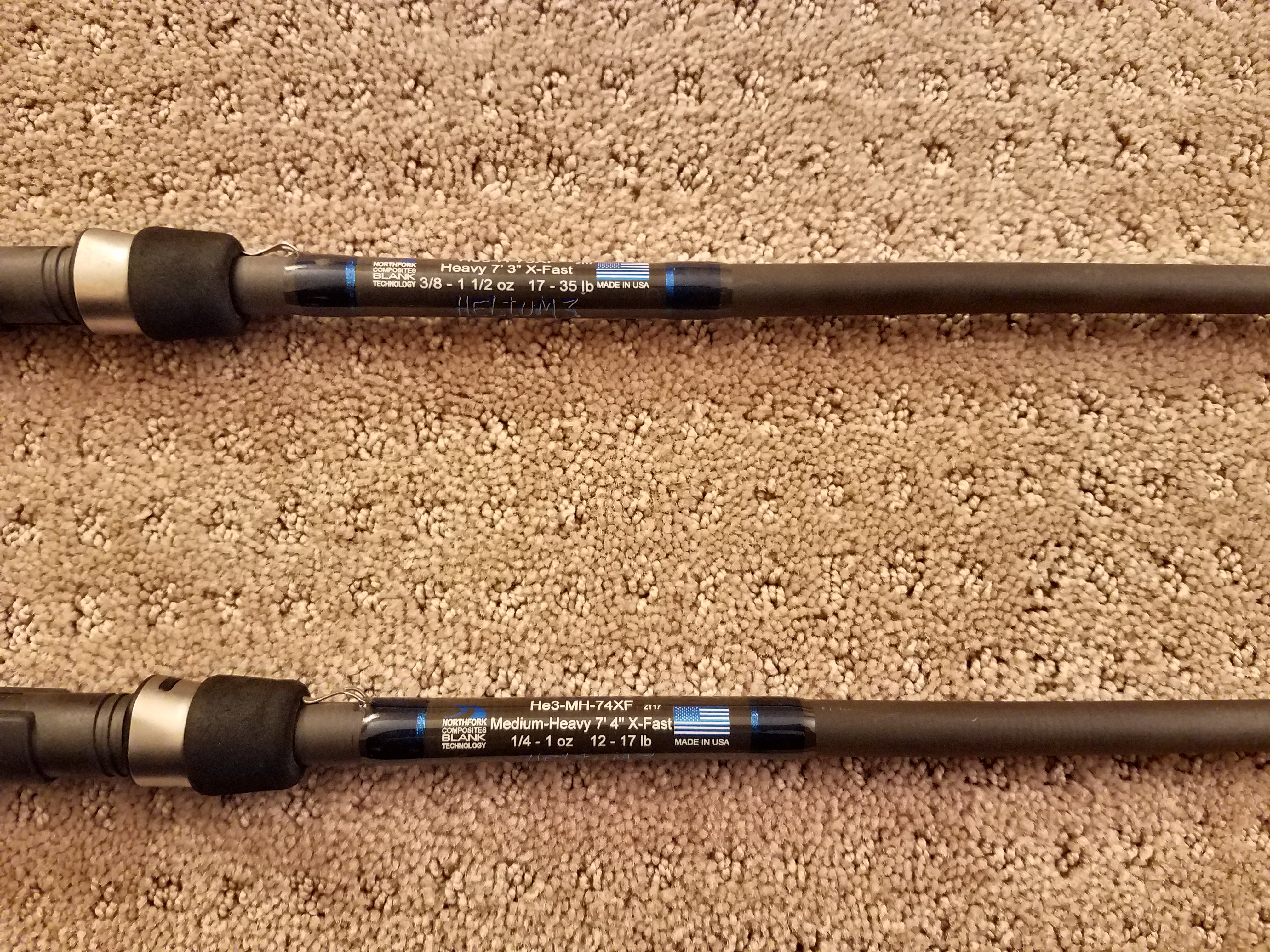 Fs 2 Kistler Helium 3 Casting Rods For Sale Sell Or Buy Classifieds Westernbass Com