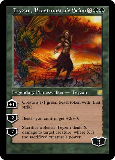 Teyzan, Beastmaster's Scion