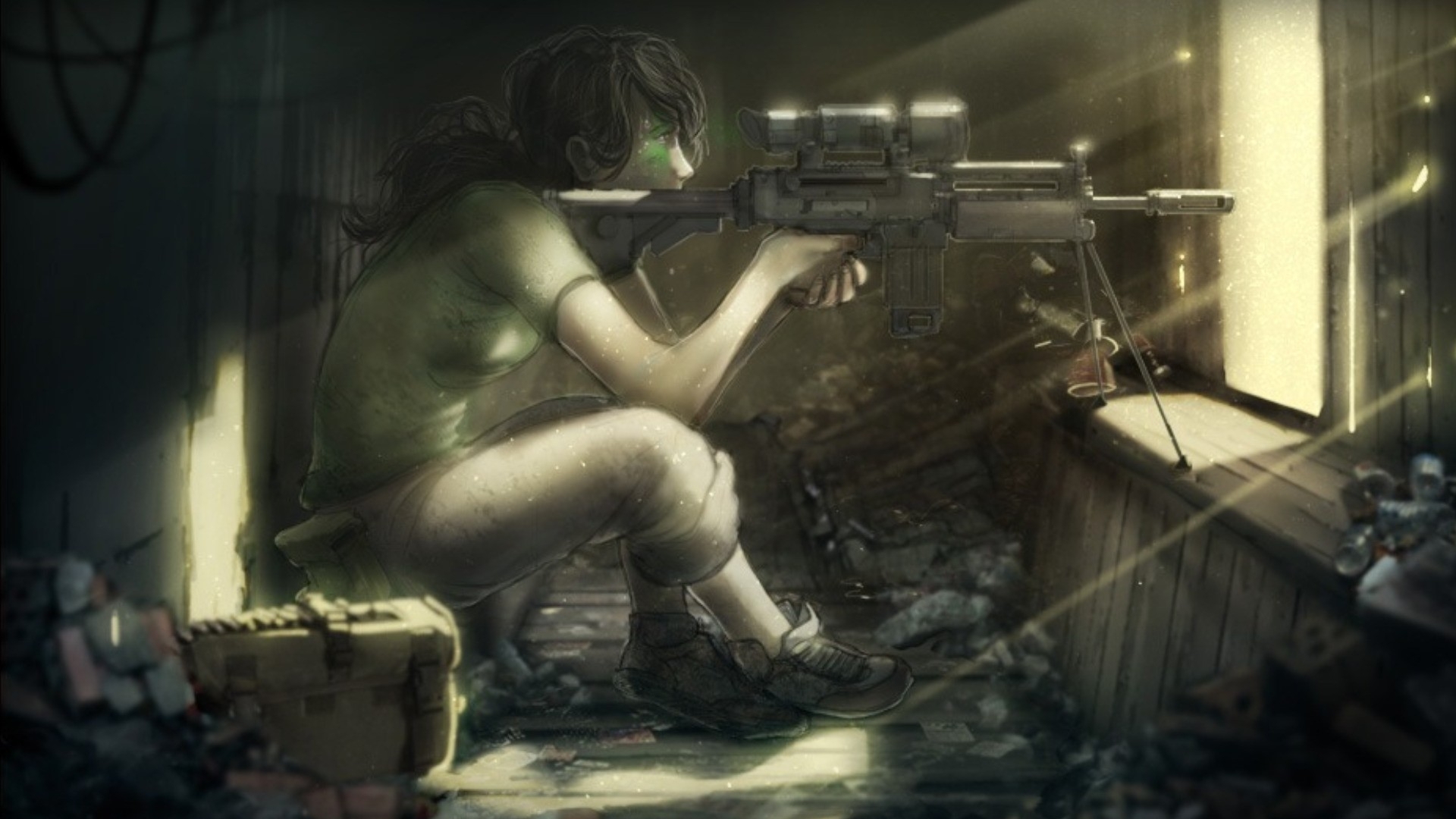 оружие графика steampunk sniper снайпер без смс