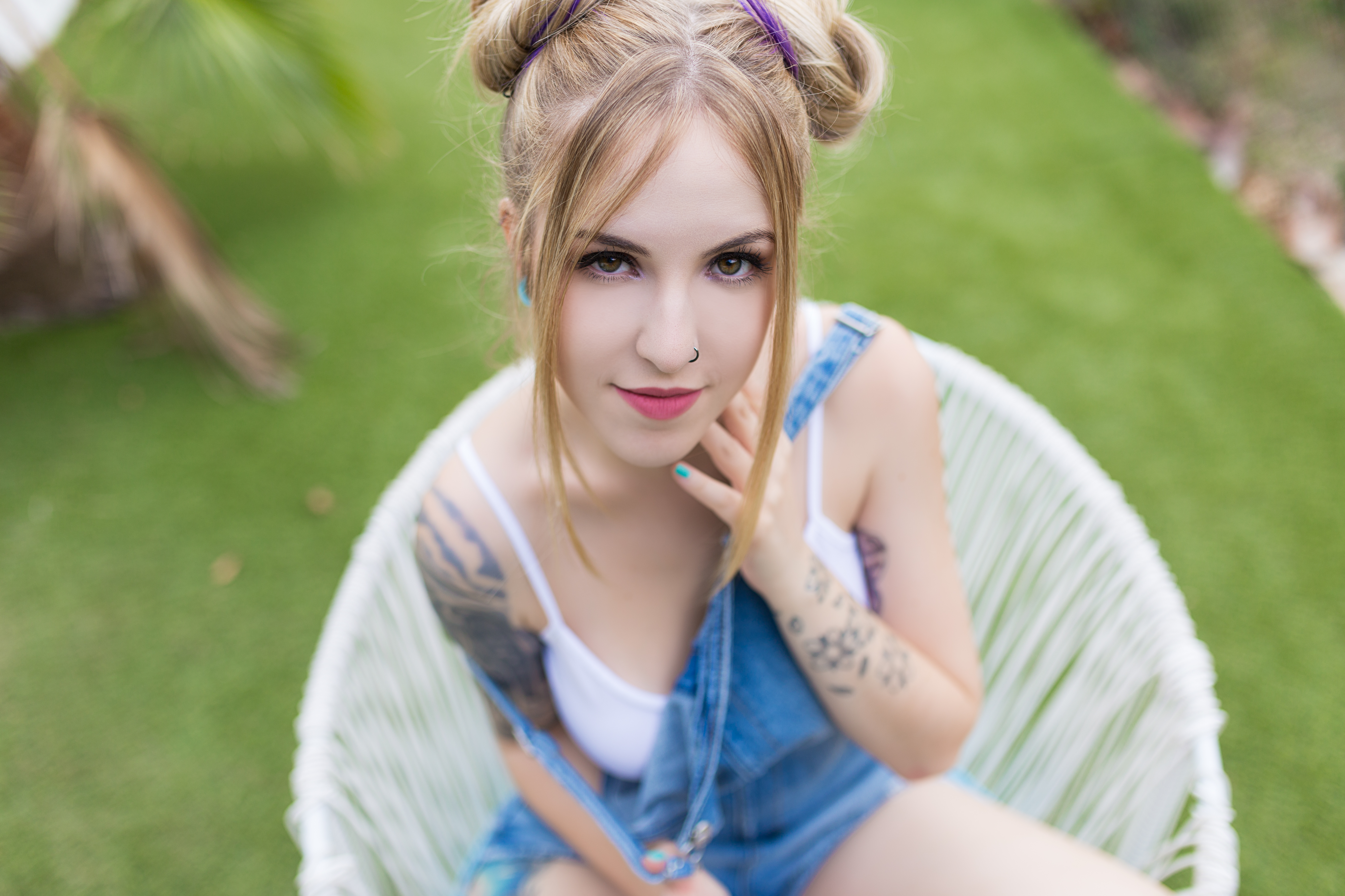 Beautiful Sexy Suicide Girl Trece Glazed 1 High resolution lossless image.